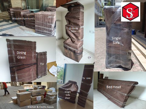 Sofa, Appliances & Kitchen Items Packed – Shiftingeasy Packers and Movers