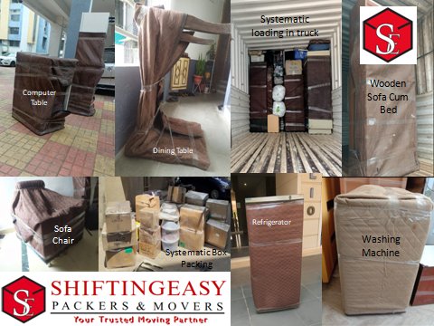TV, Dining Set & Bed Head Wrapped – Shiftingeasy Packers and Movers