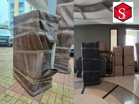 Large Furniture Piece Wrapped & Ready – Shiftingeasy Packers and Movers