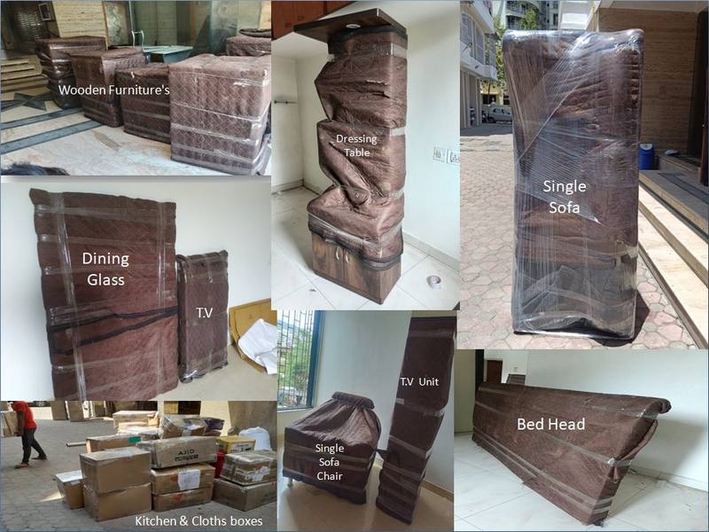 Complete Home Packing — Furniture Collage – Shiftingeasy Packers and Movers