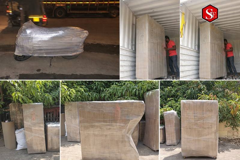 Bike Wrapped + Container Loading – Shiftingeasy Packers and Movers